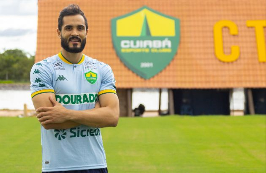 Jean Carlos é o novo reforço do Cuiabá para a meta Auriverde